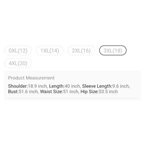 #34 Brand New Plus Geometric Print Tunic Dress - Picture 10 of 11